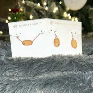 ~Kendra Scott Necklace/Earring set~